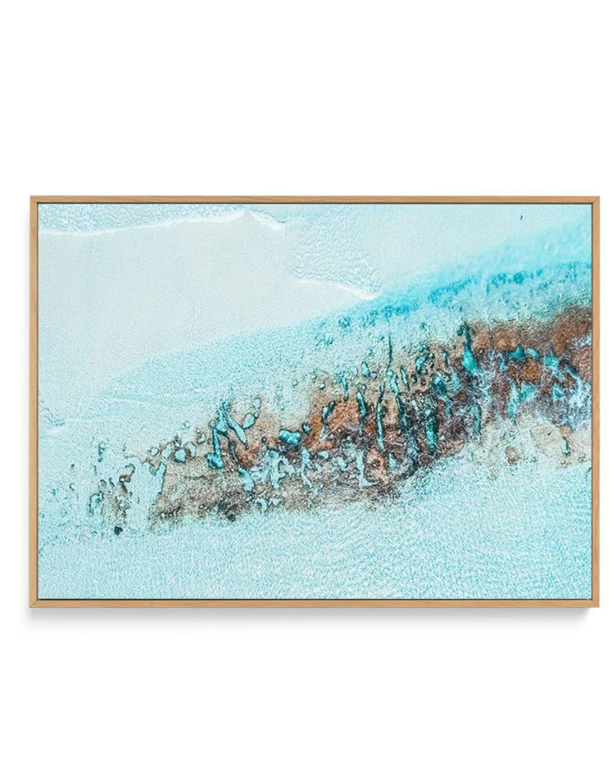 11 Mile Beach, Esperance | Framed Canvas Art Print