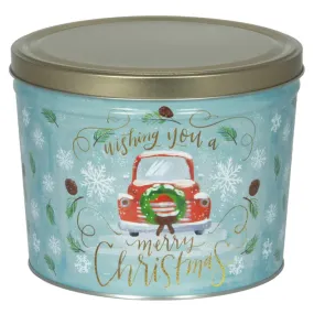 2 Gallon - Vintage Christmas Tin