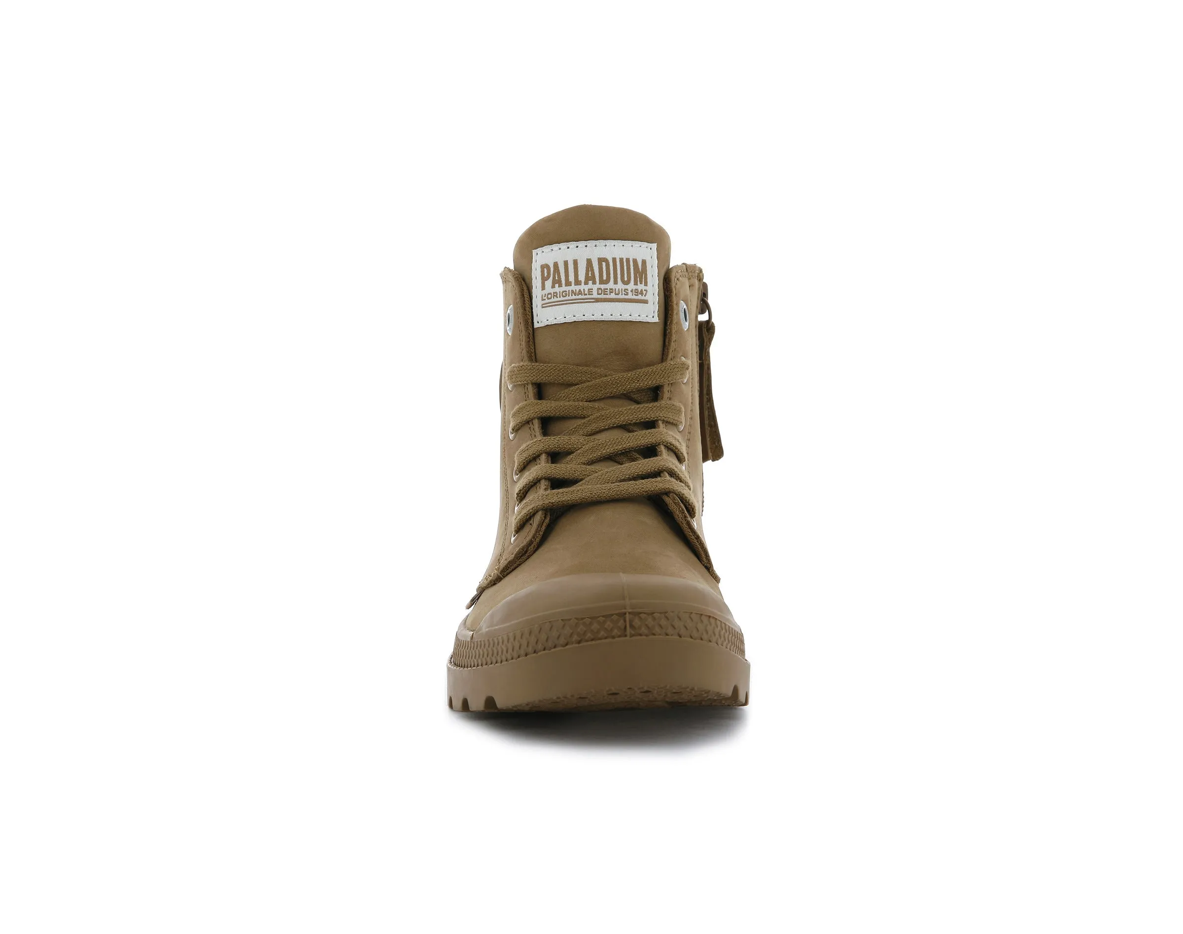 96440-252-M | PAMPA HI ZIP NUBUCK | DEAR BROWN