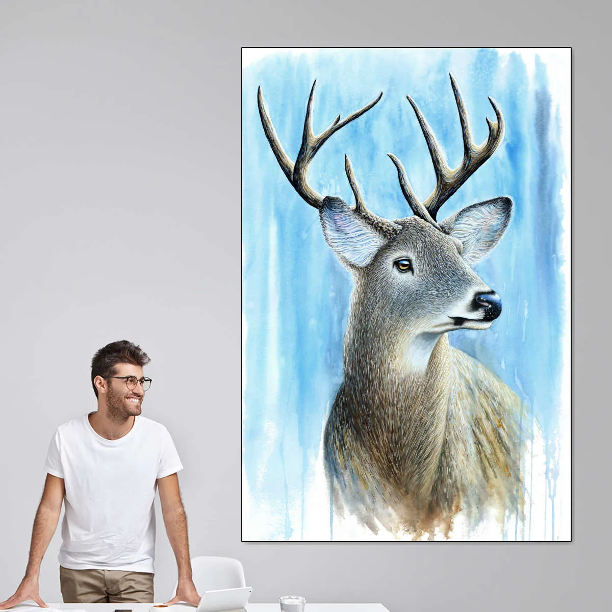 A Buck Wall Art