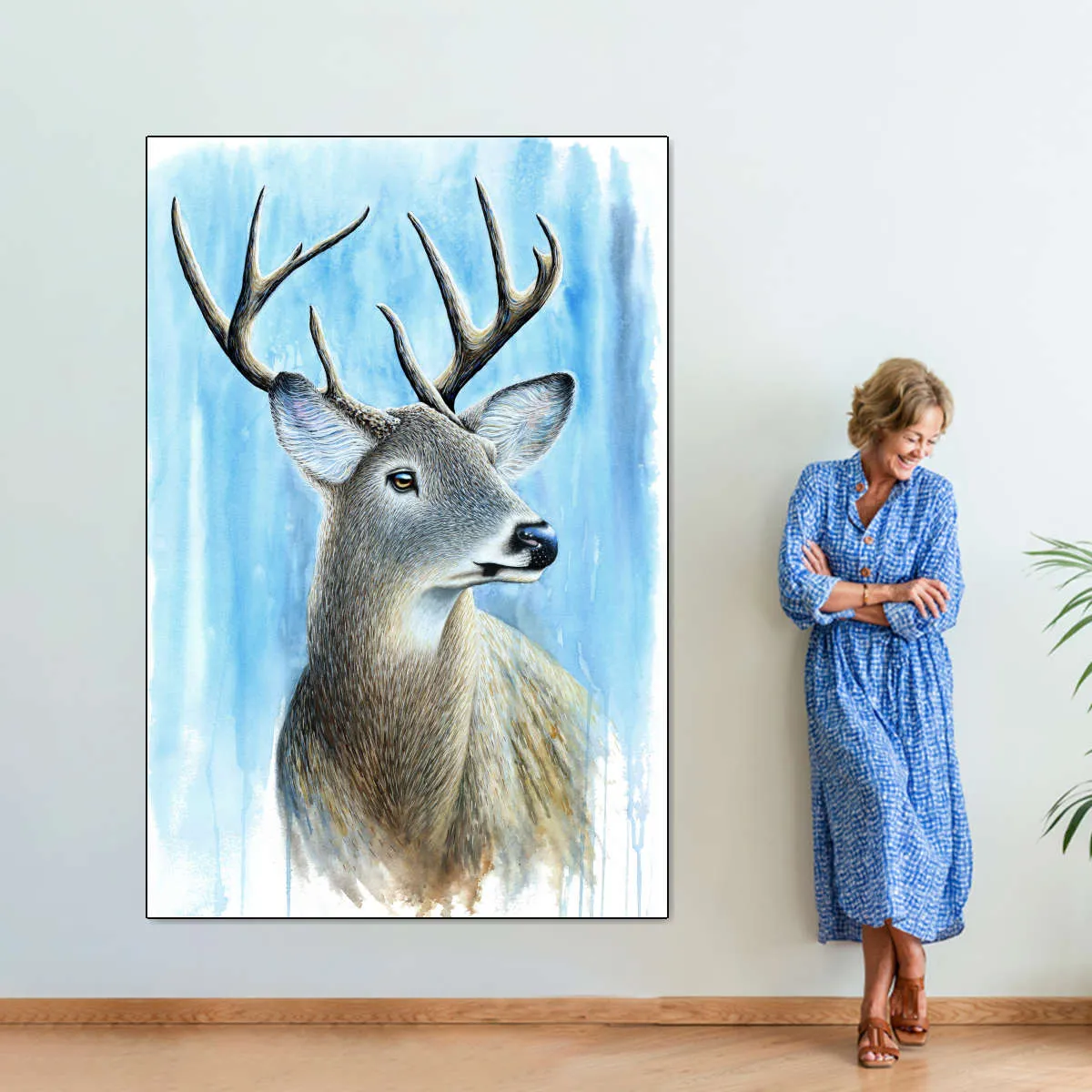 A Buck Wall Art