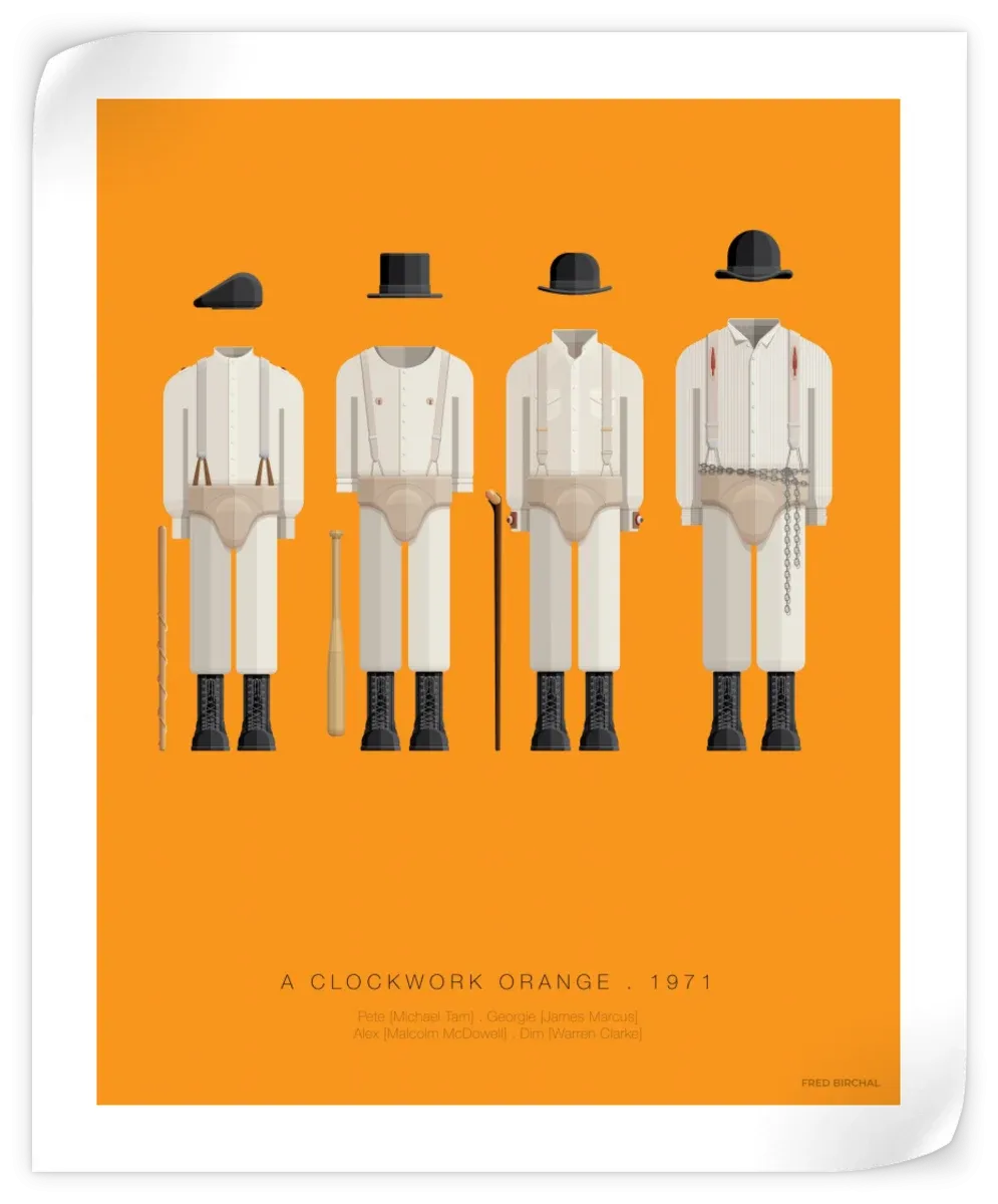 A Clockwork Orange II Wall Art