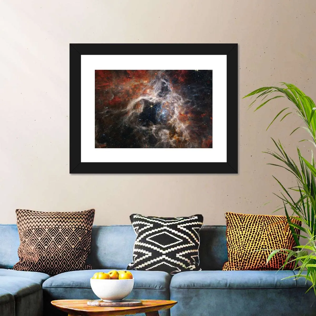 A Cosmic Tarantula Wall Art