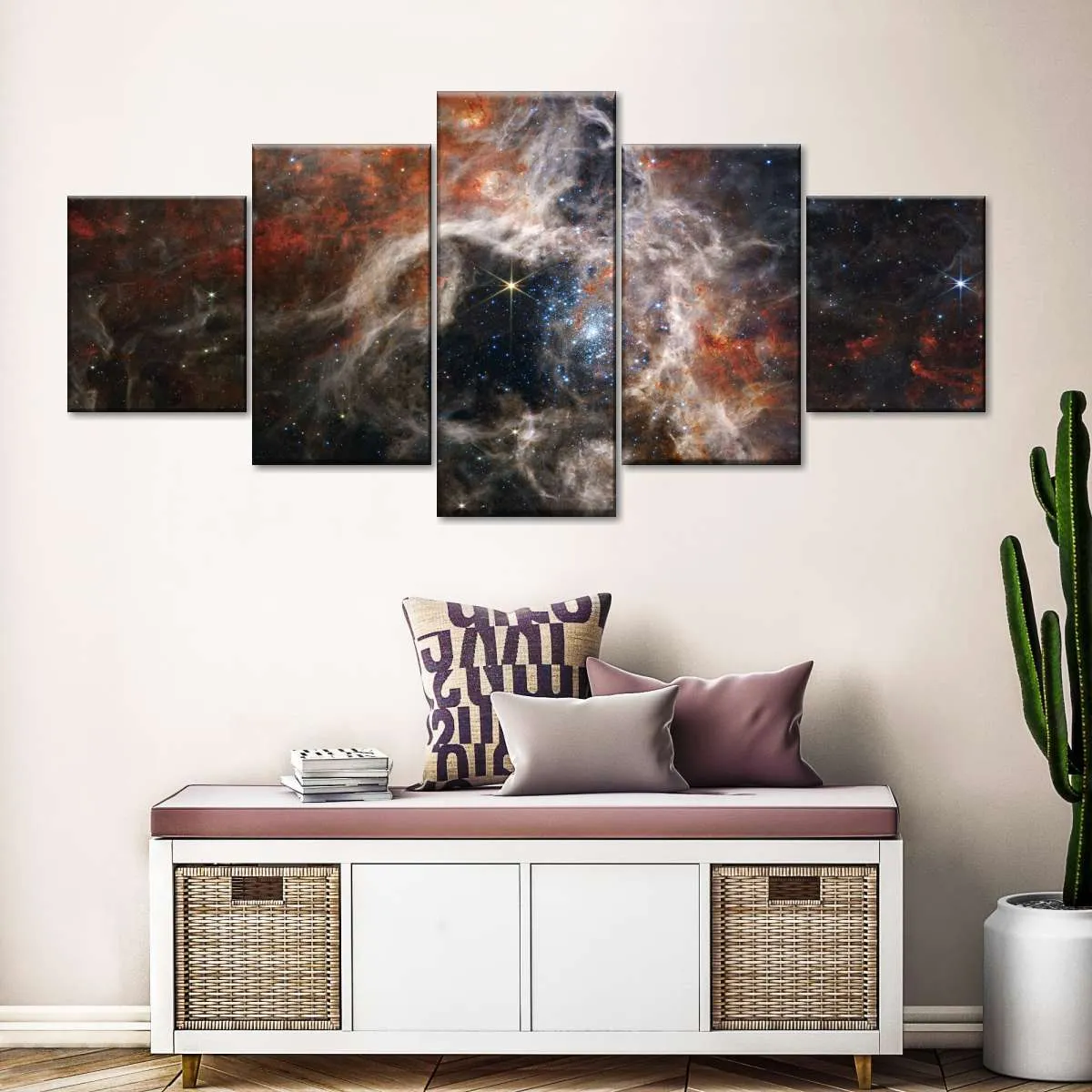 A Cosmic Tarantula Wall Art