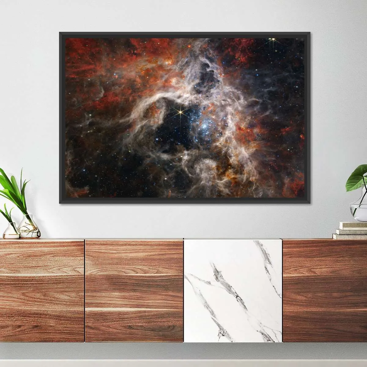 A Cosmic Tarantula Wall Art