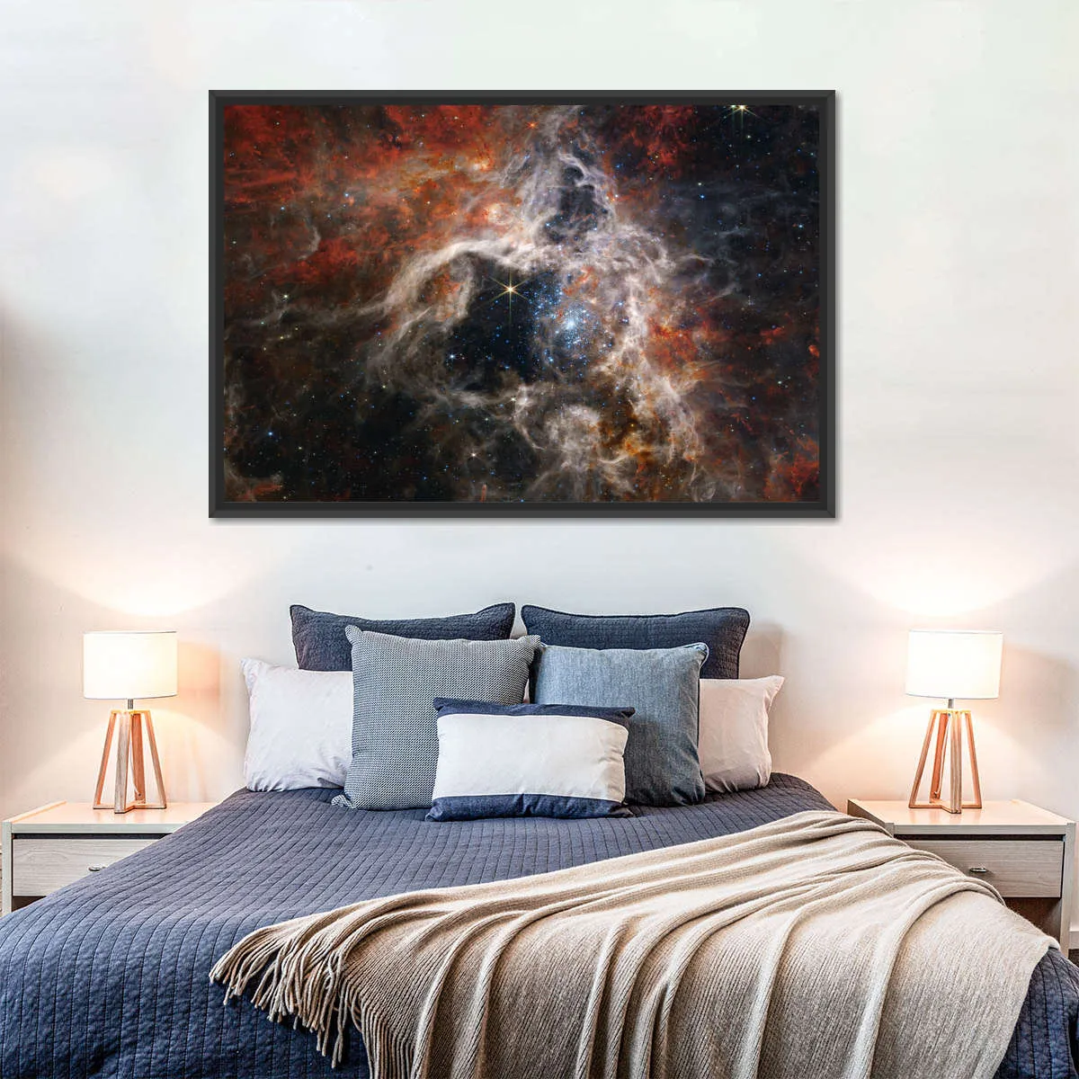 A Cosmic Tarantula Wall Art