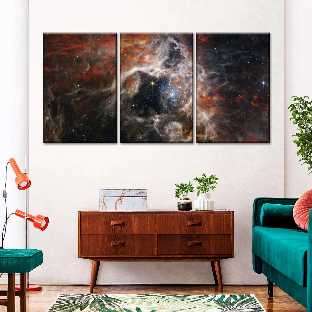 A Cosmic Tarantula Wall Art