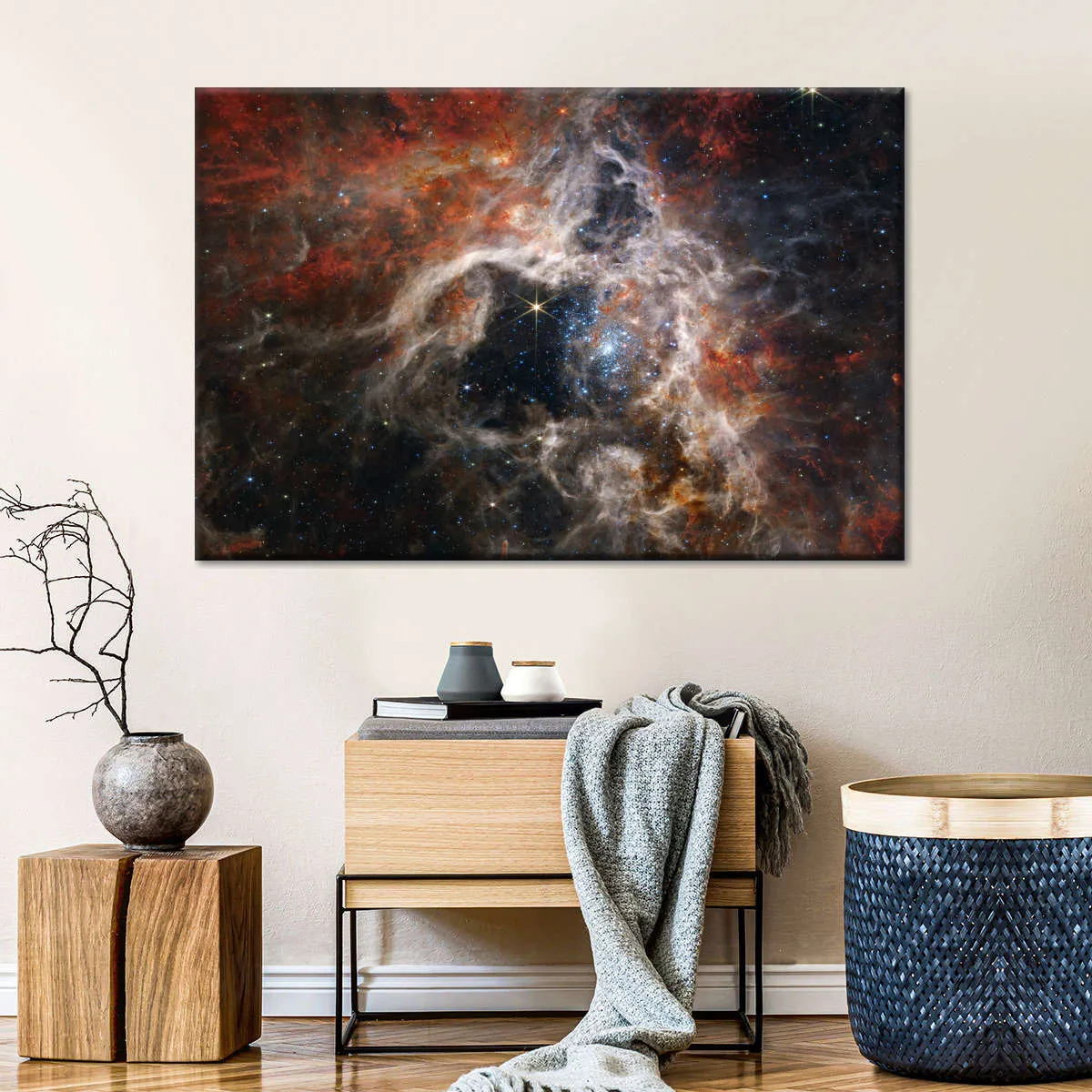 A Cosmic Tarantula Wall Art