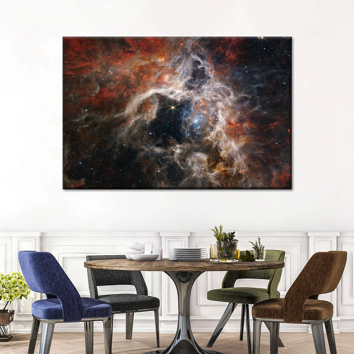 A Cosmic Tarantula Wall Art