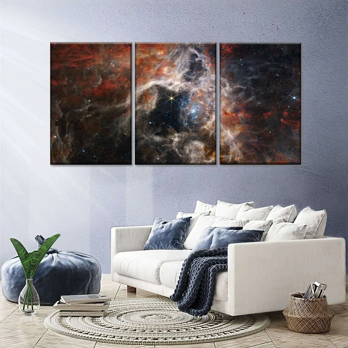 A Cosmic Tarantula Wall Art