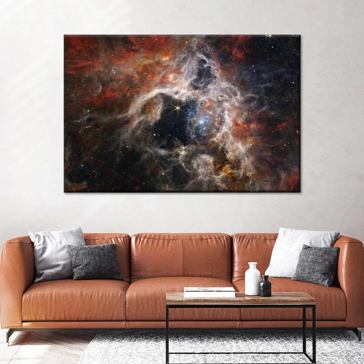 A Cosmic Tarantula Wall Art