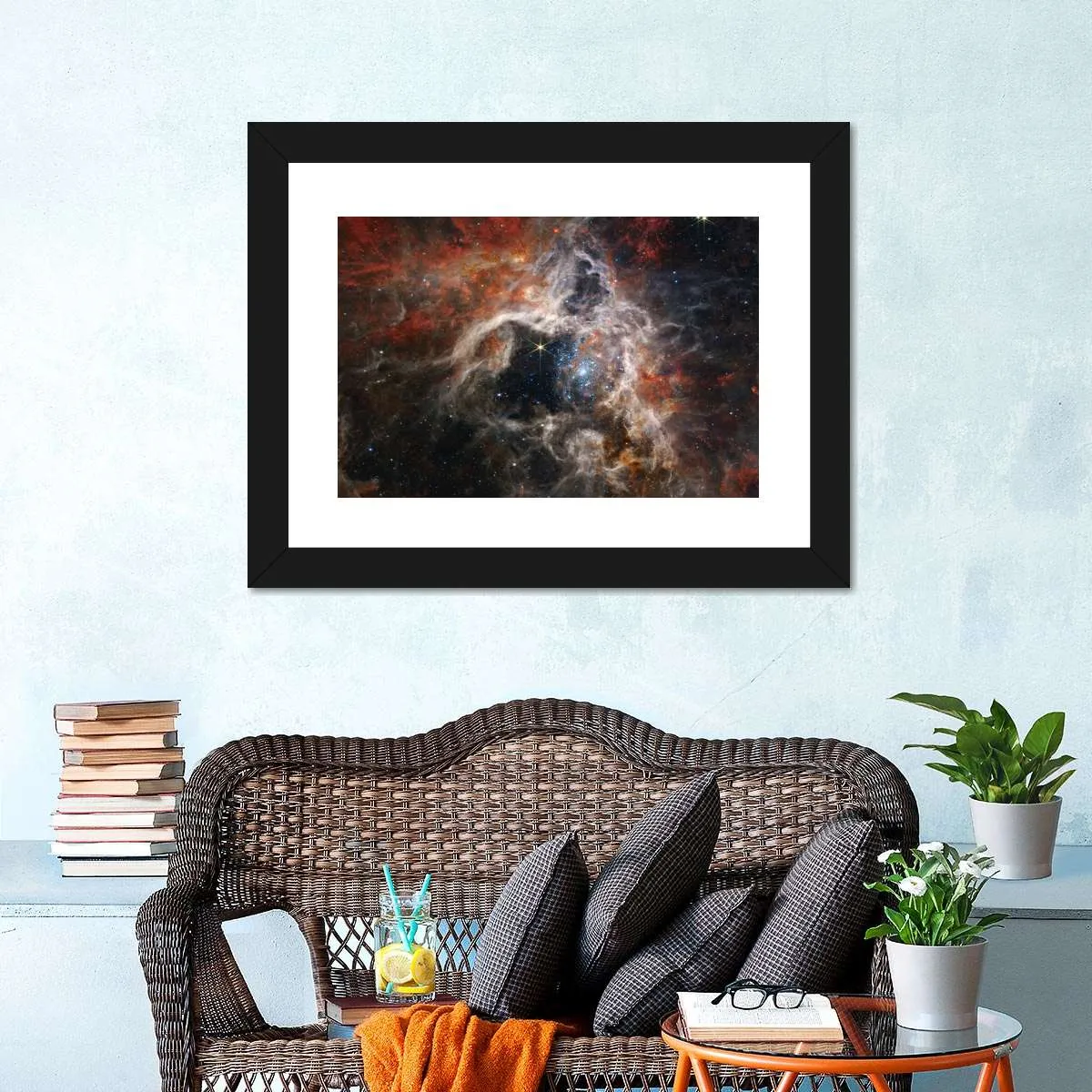 A Cosmic Tarantula Wall Art