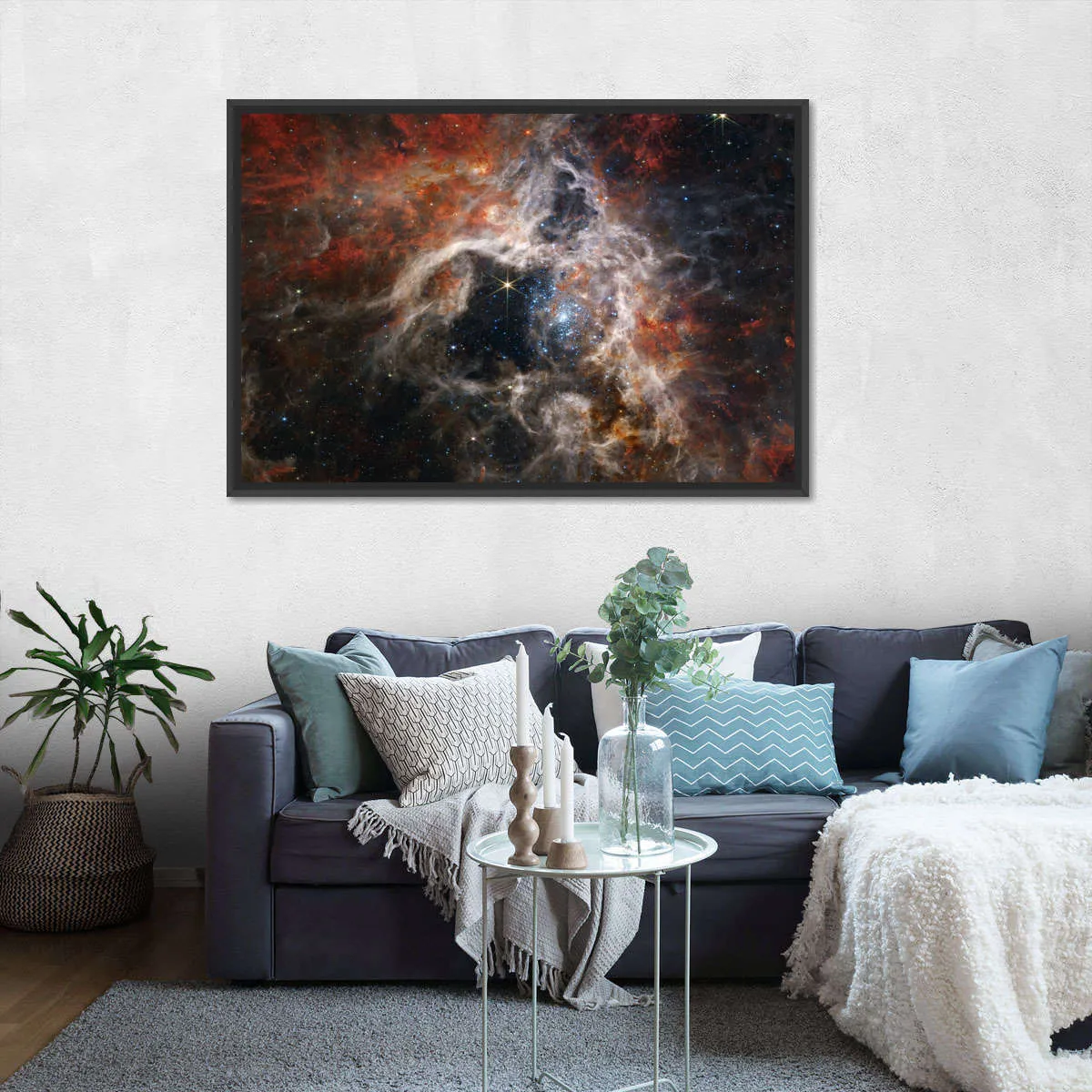 A Cosmic Tarantula Wall Art