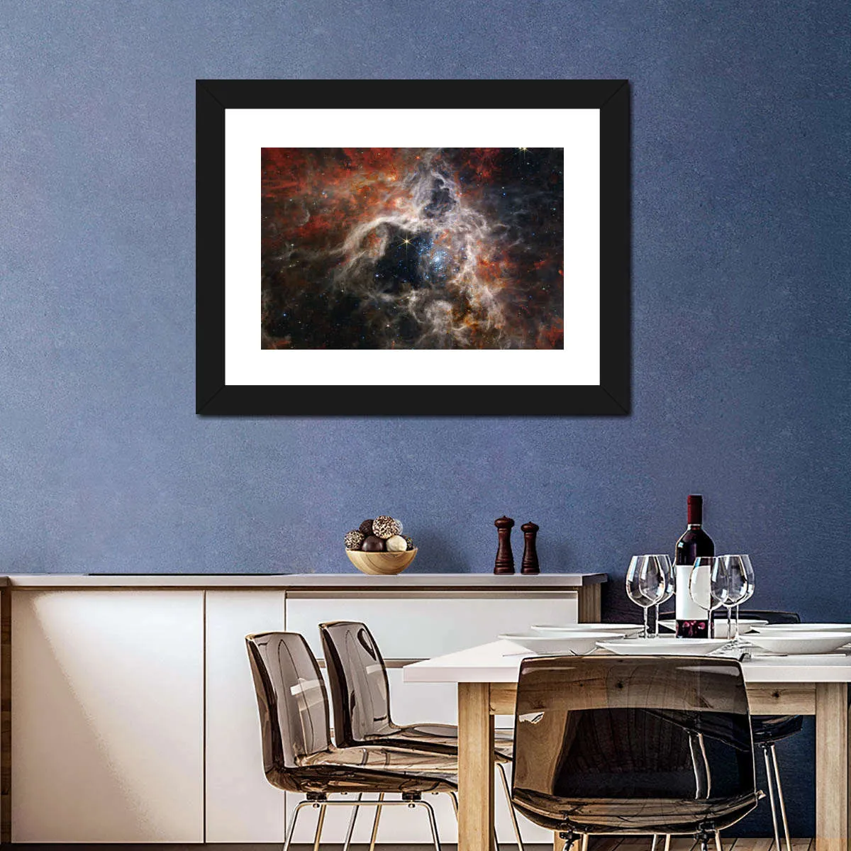 A Cosmic Tarantula Wall Art