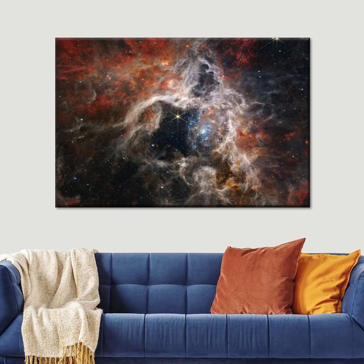 A Cosmic Tarantula Wall Art