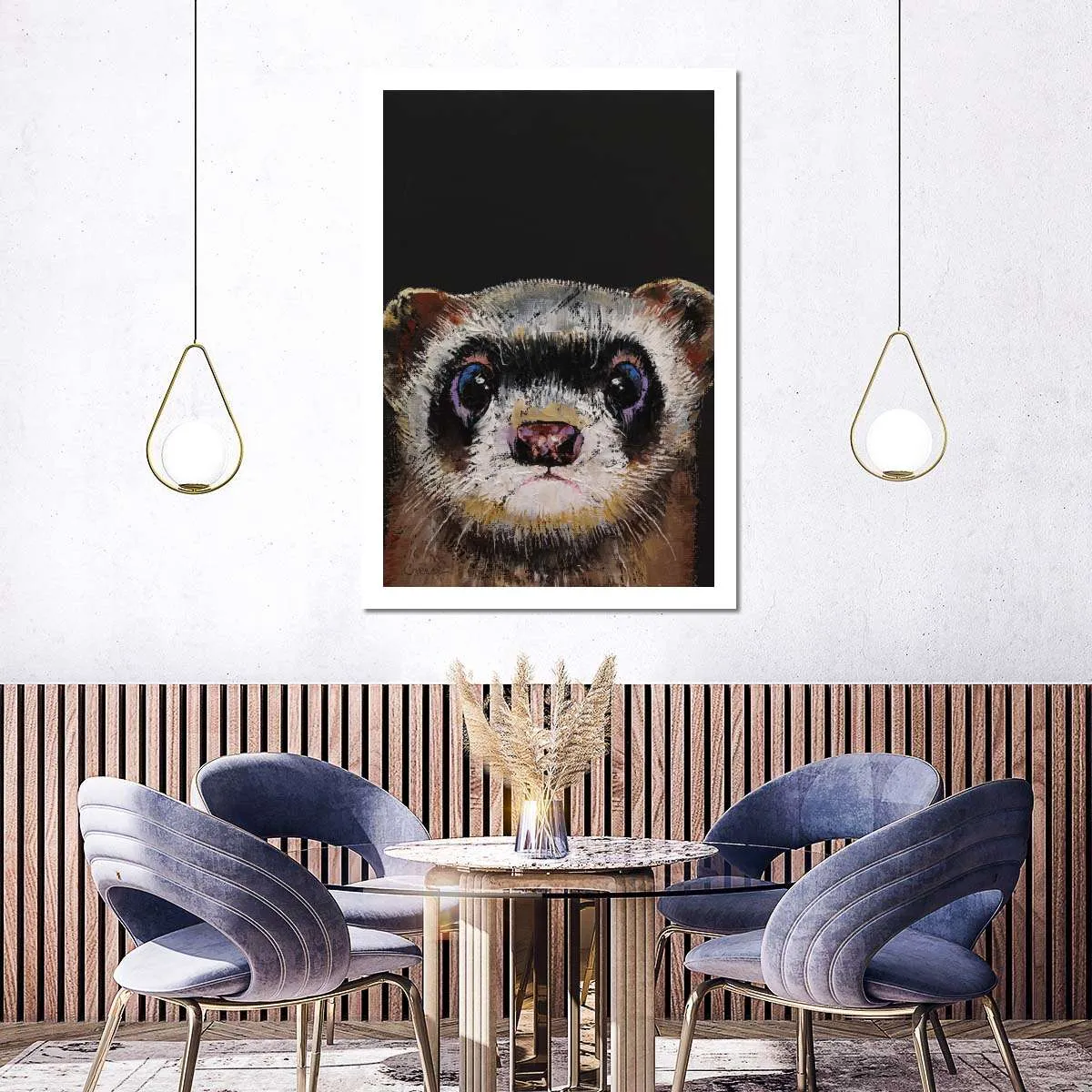 A Ferret Wall Art