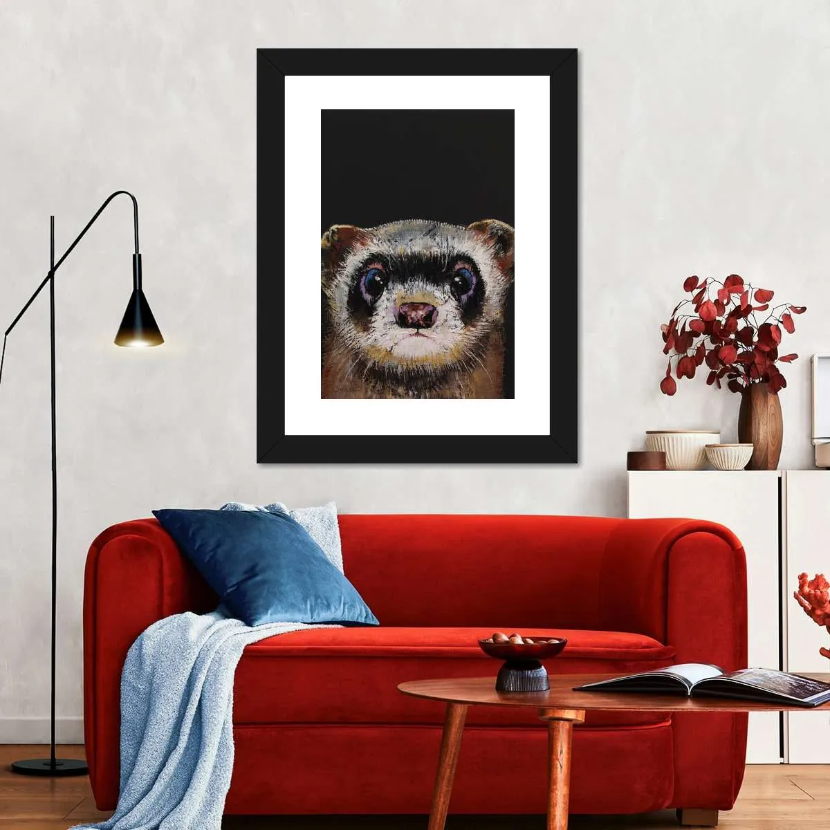 A Ferret Wall Art