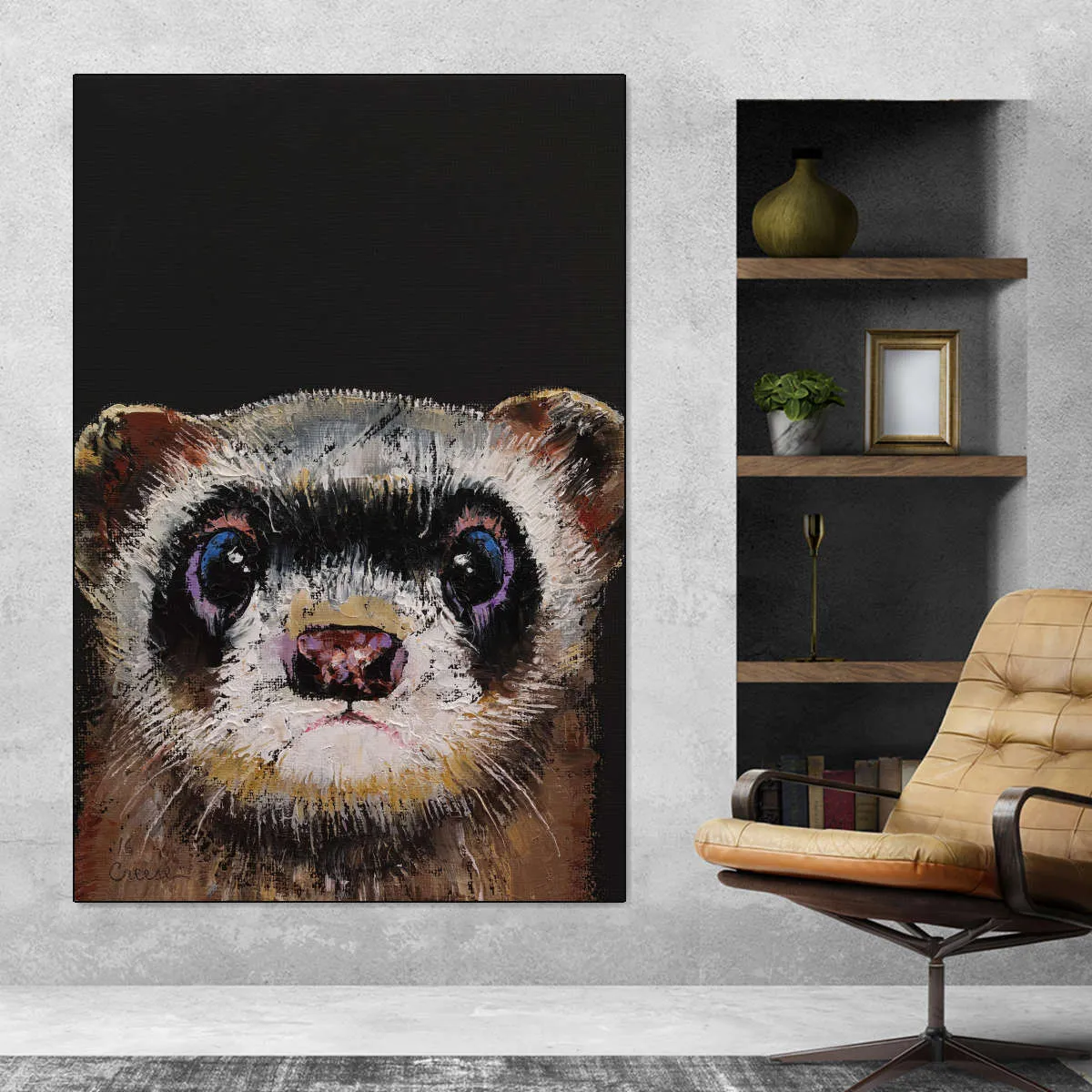 A Ferret Wall Art