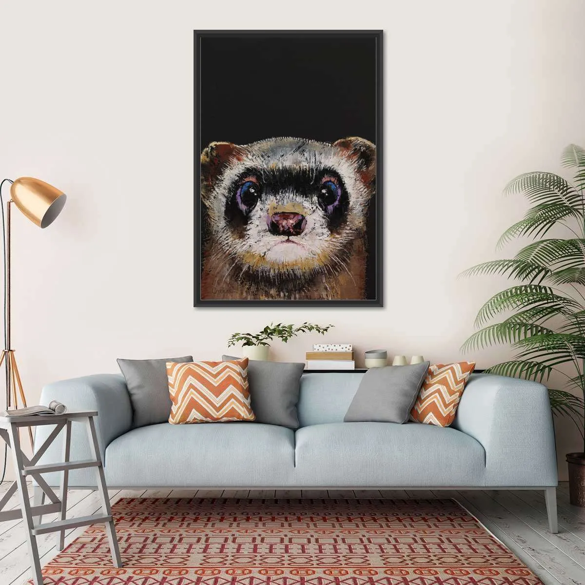 A Ferret Wall Art