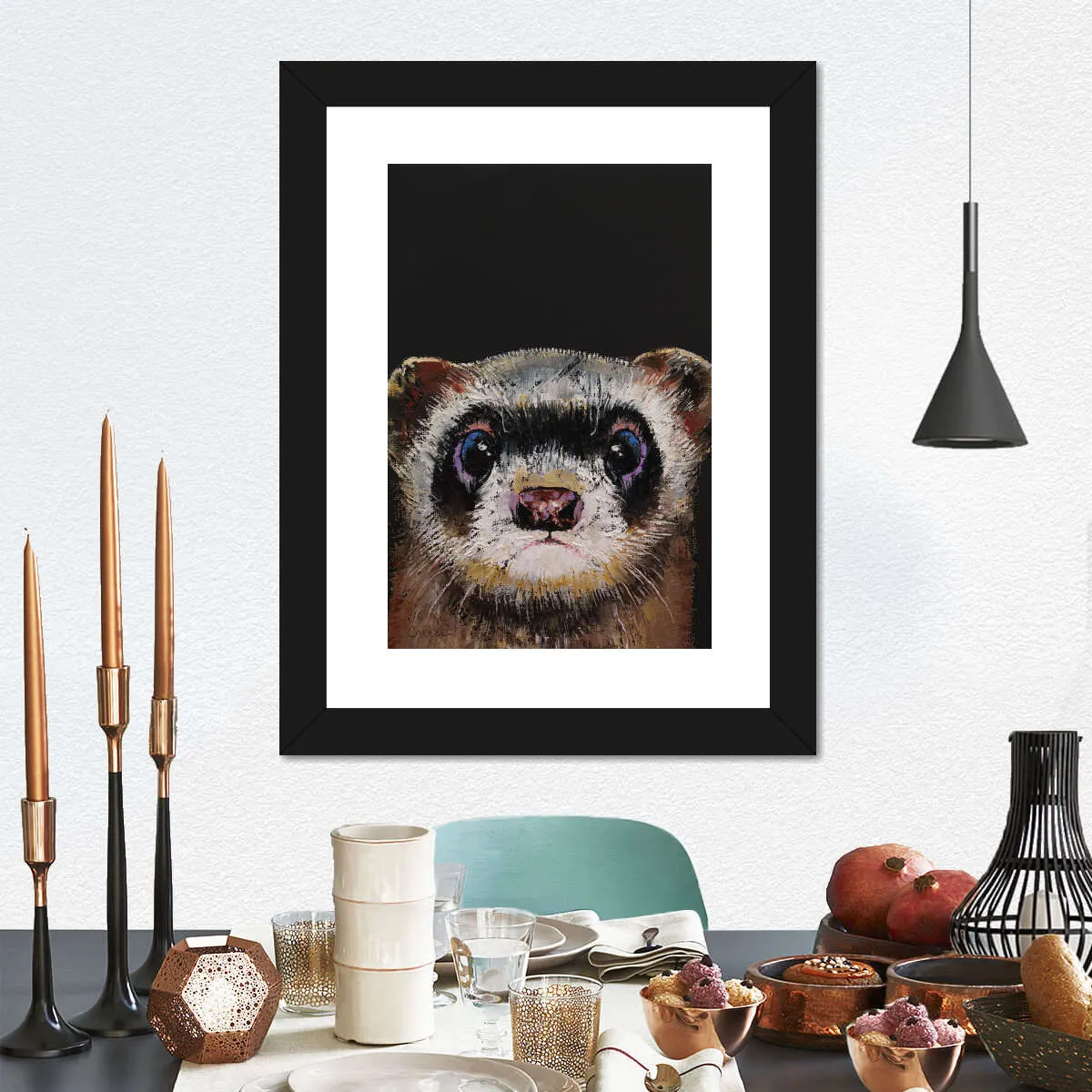 A Ferret Wall Art