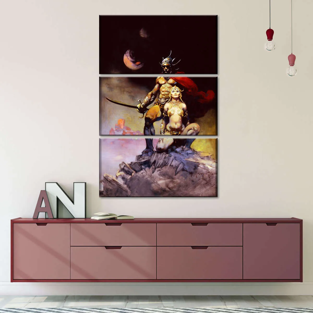 A Fighting Man Of Mars Wall Art