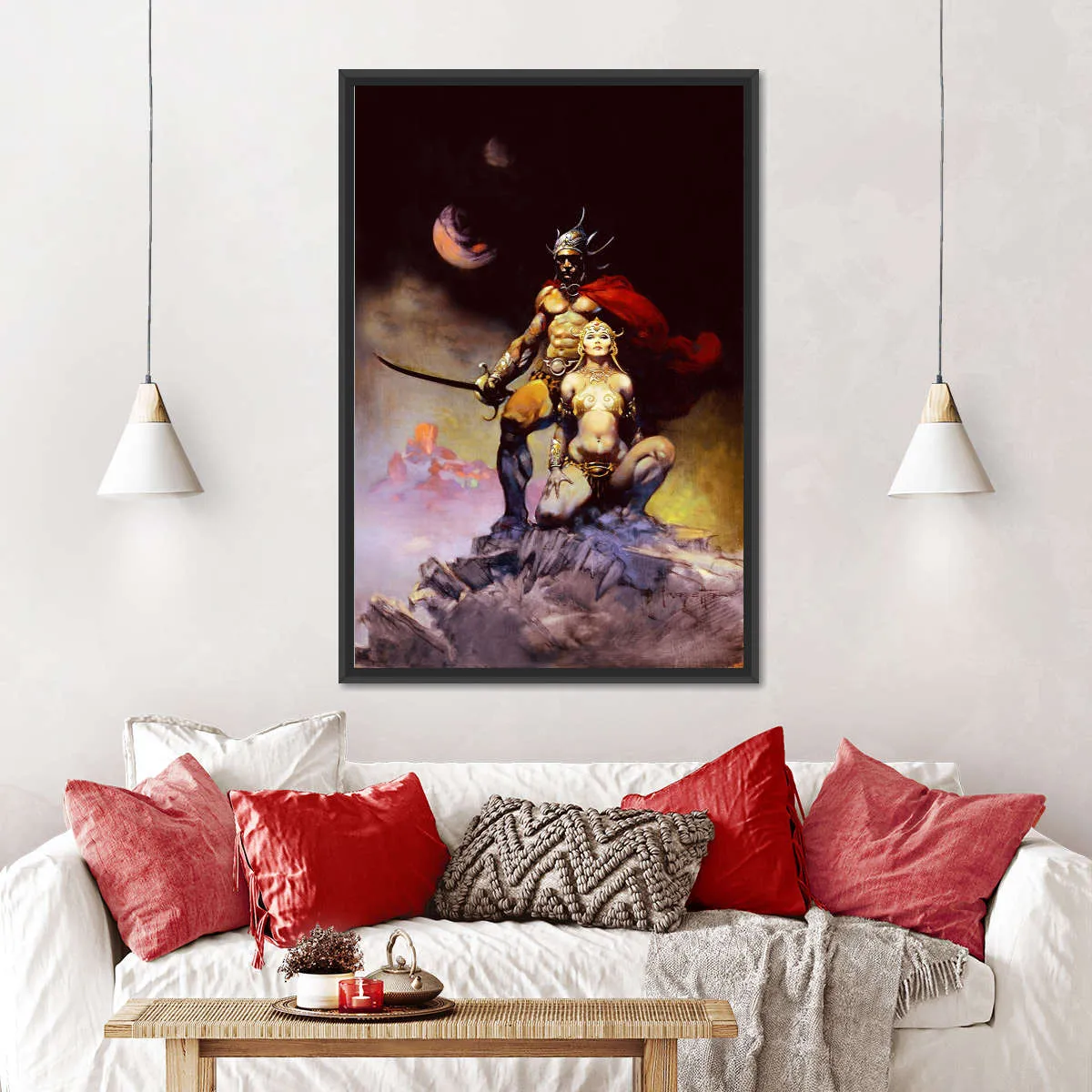 A Fighting Man Of Mars Wall Art