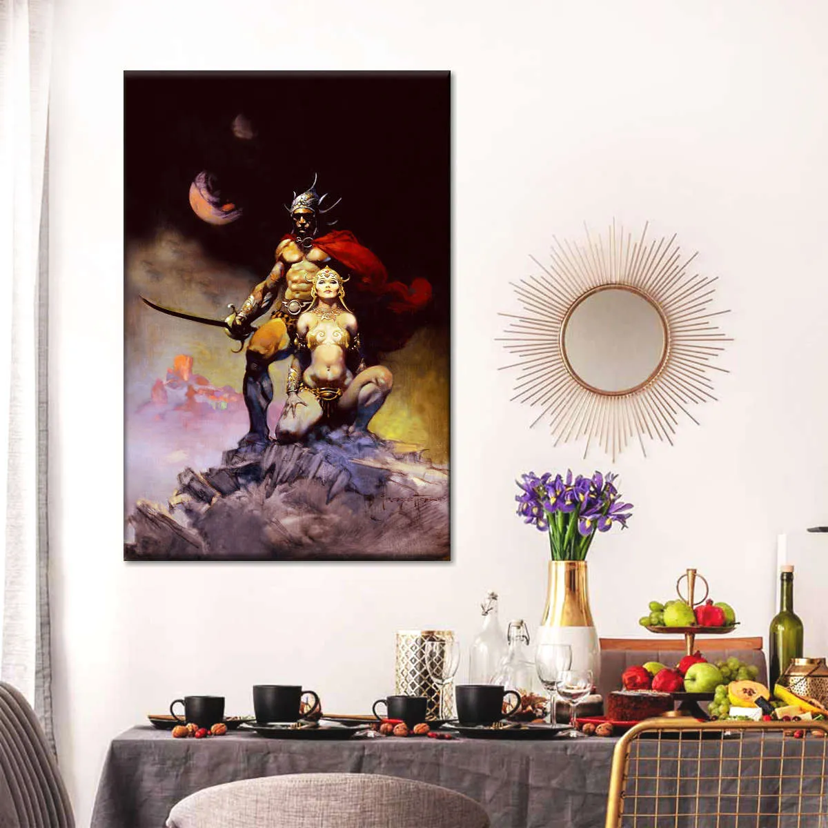 A Fighting Man Of Mars Wall Art