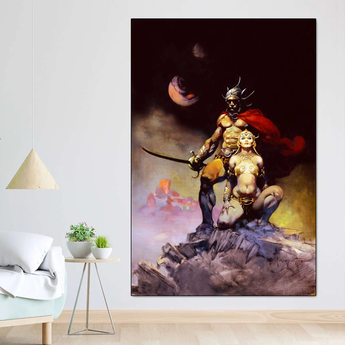 A Fighting Man Of Mars Wall Art