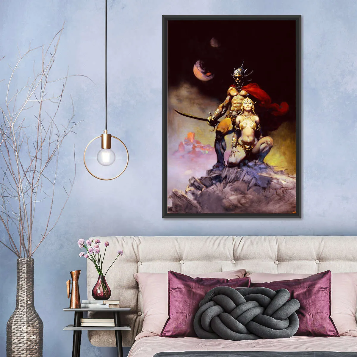 A Fighting Man Of Mars Wall Art