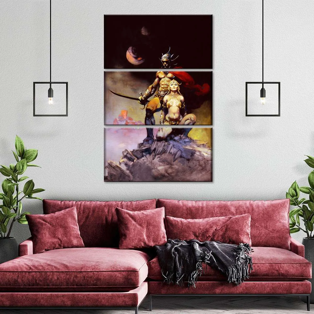 A Fighting Man Of Mars Wall Art