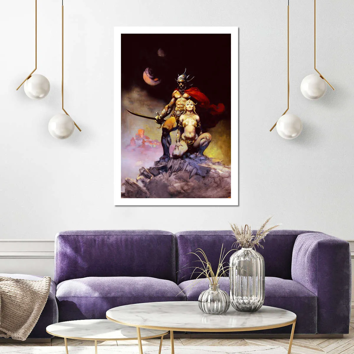 A Fighting Man Of Mars Wall Art