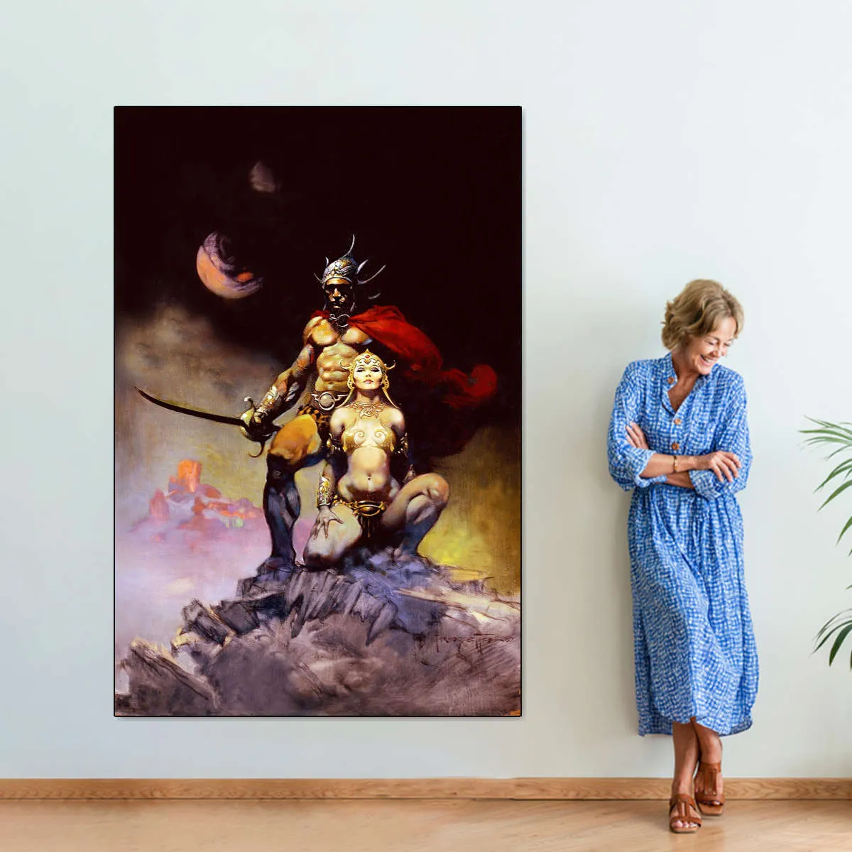 A Fighting Man Of Mars Wall Art