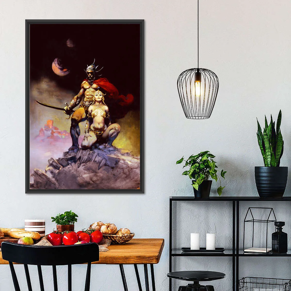 A Fighting Man Of Mars Wall Art