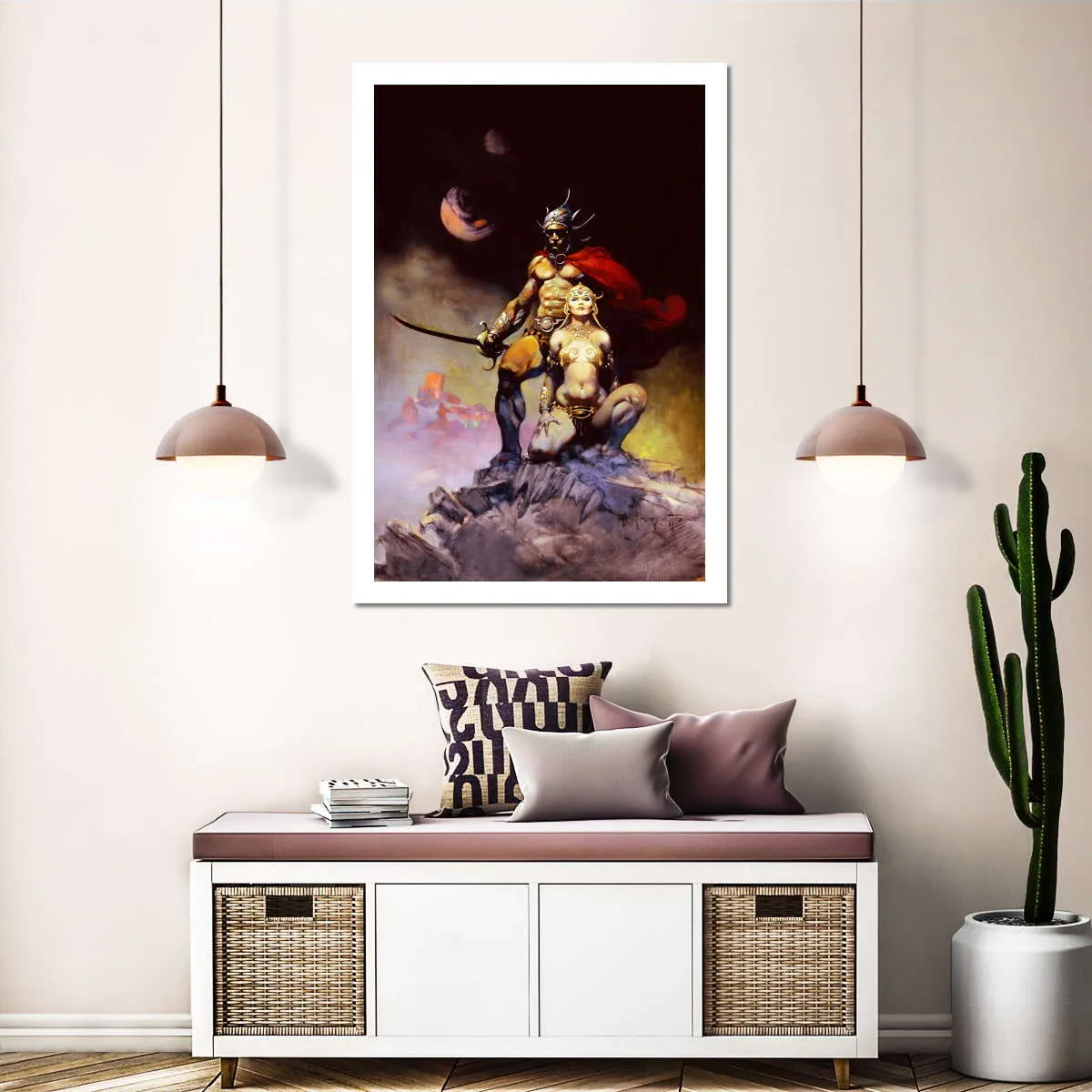 A Fighting Man Of Mars Wall Art