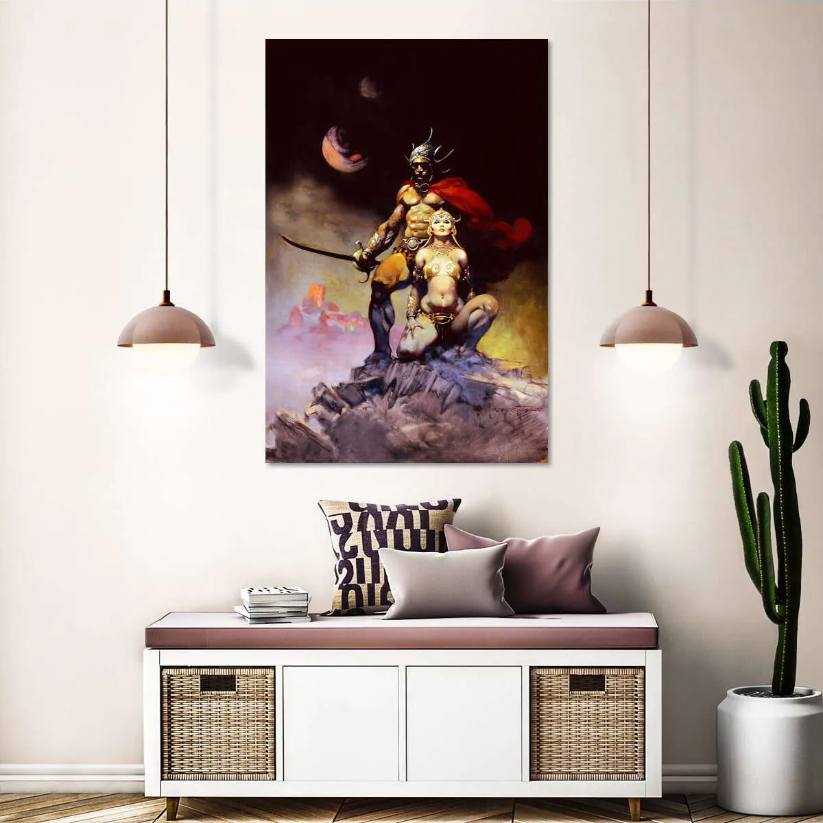 A Fighting Man Of Mars Wall Art