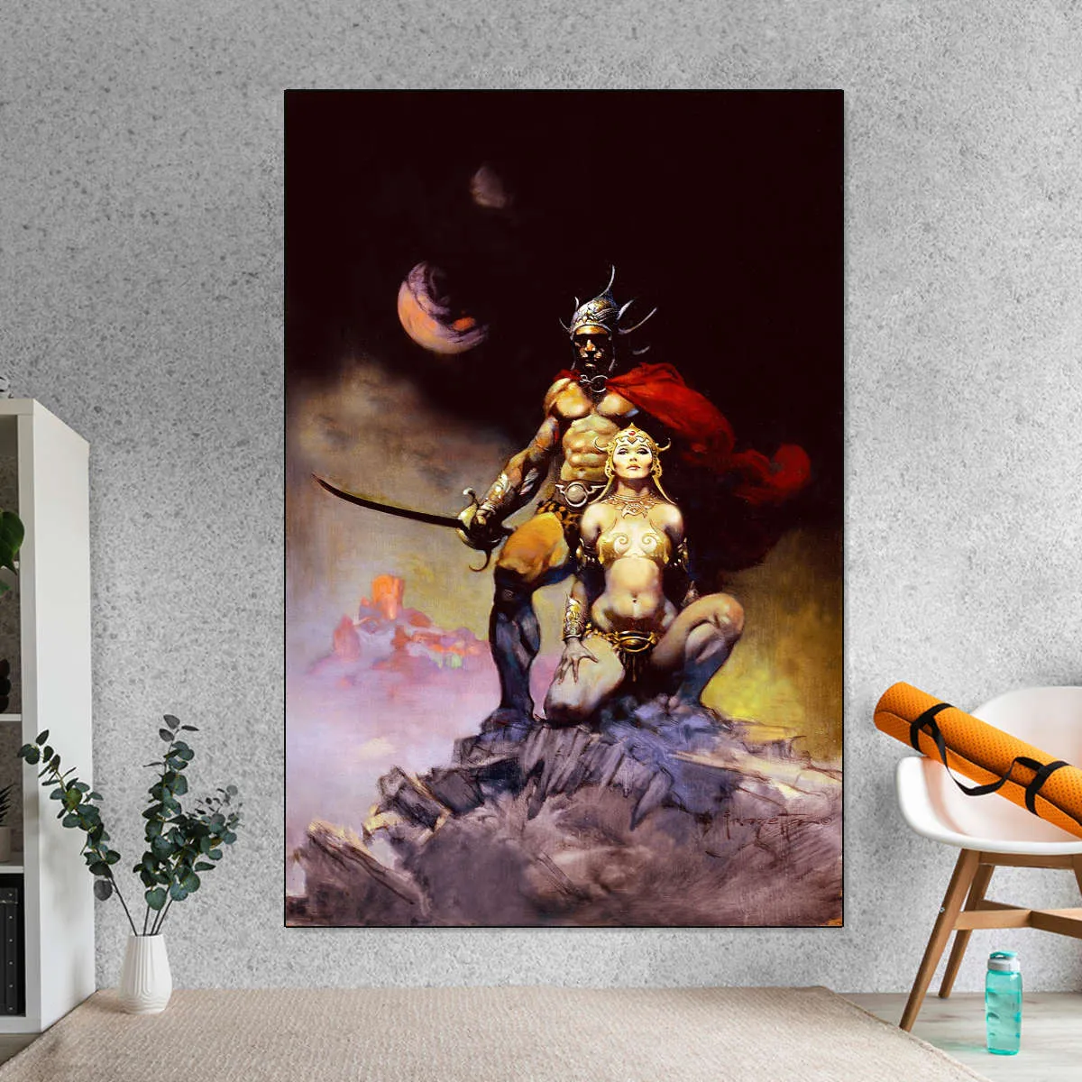 A Fighting Man Of Mars Wall Art