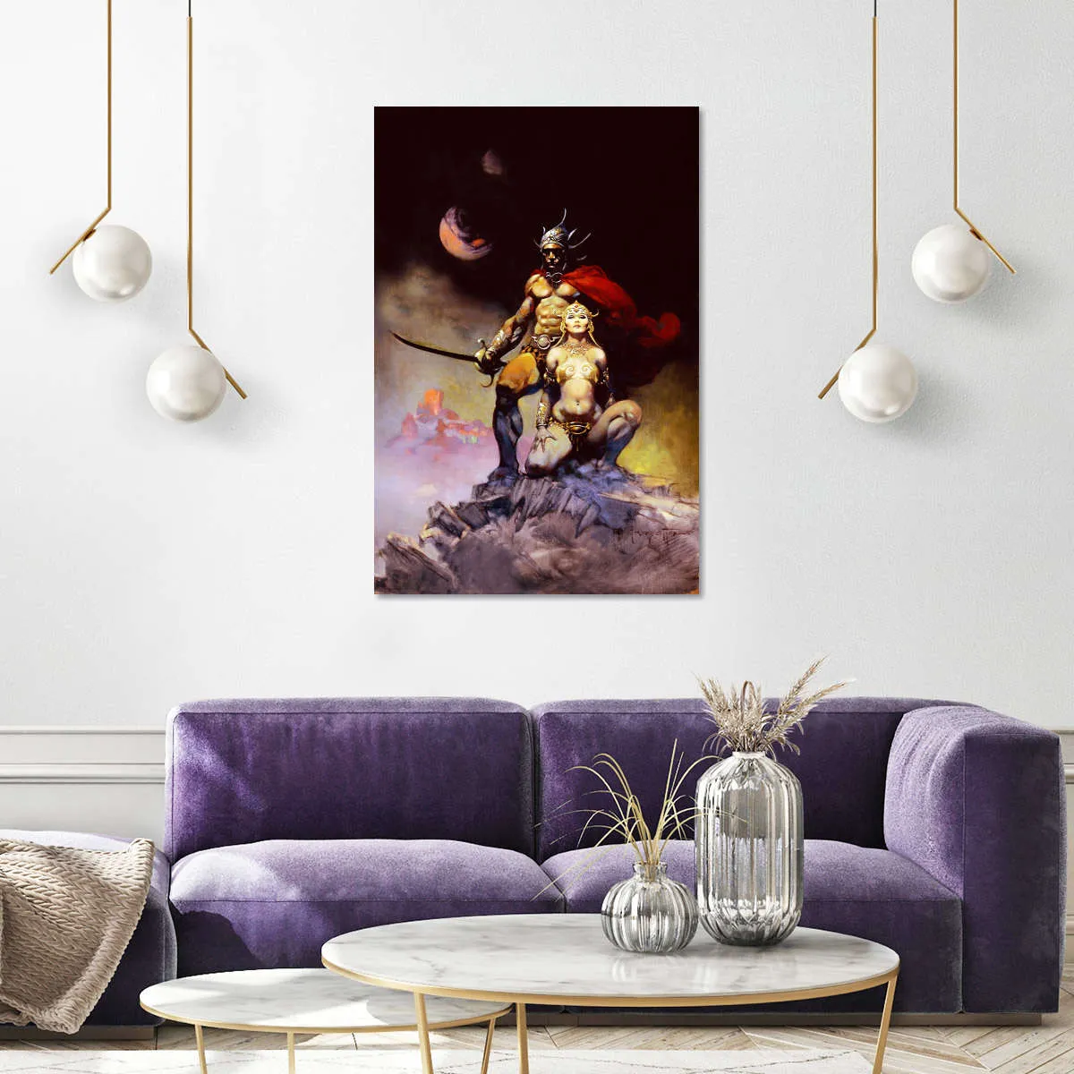 A Fighting Man Of Mars Wall Art