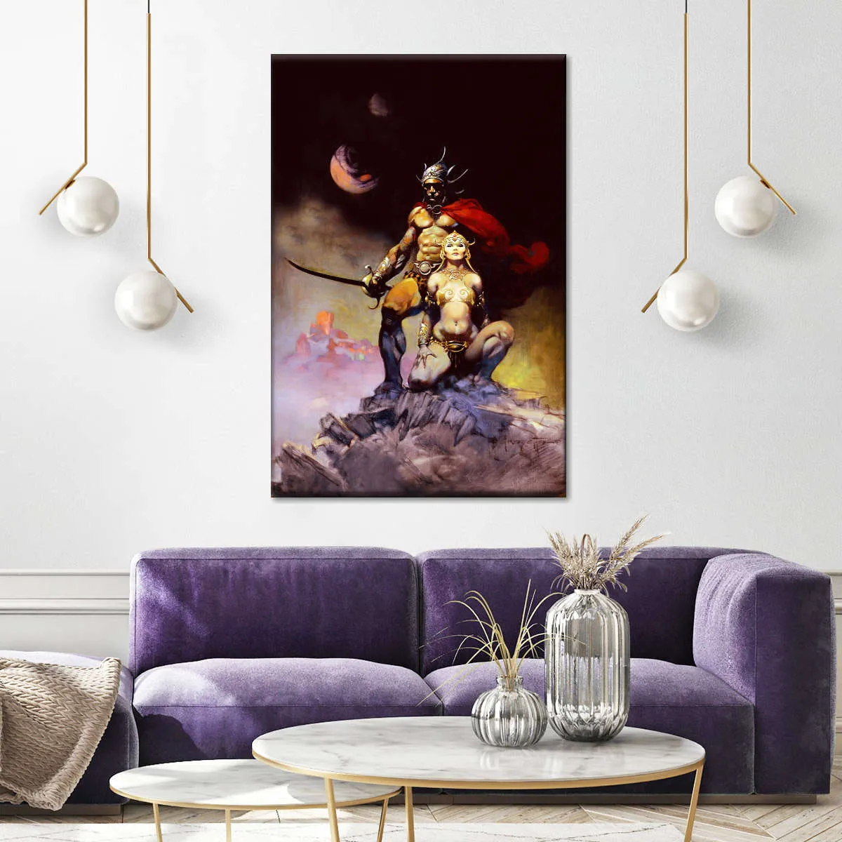 A Fighting Man Of Mars Wall Art