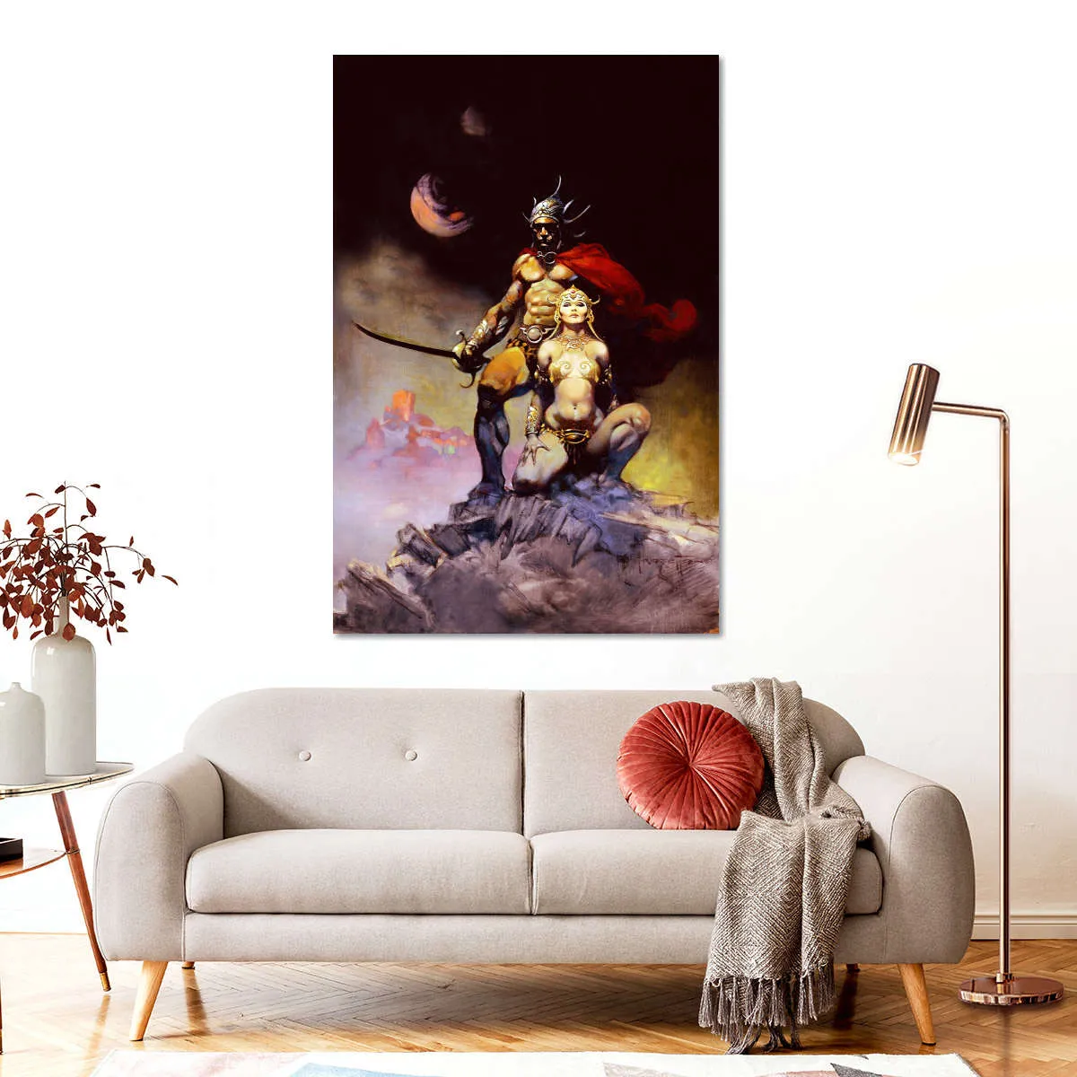 A Fighting Man Of Mars Wall Art