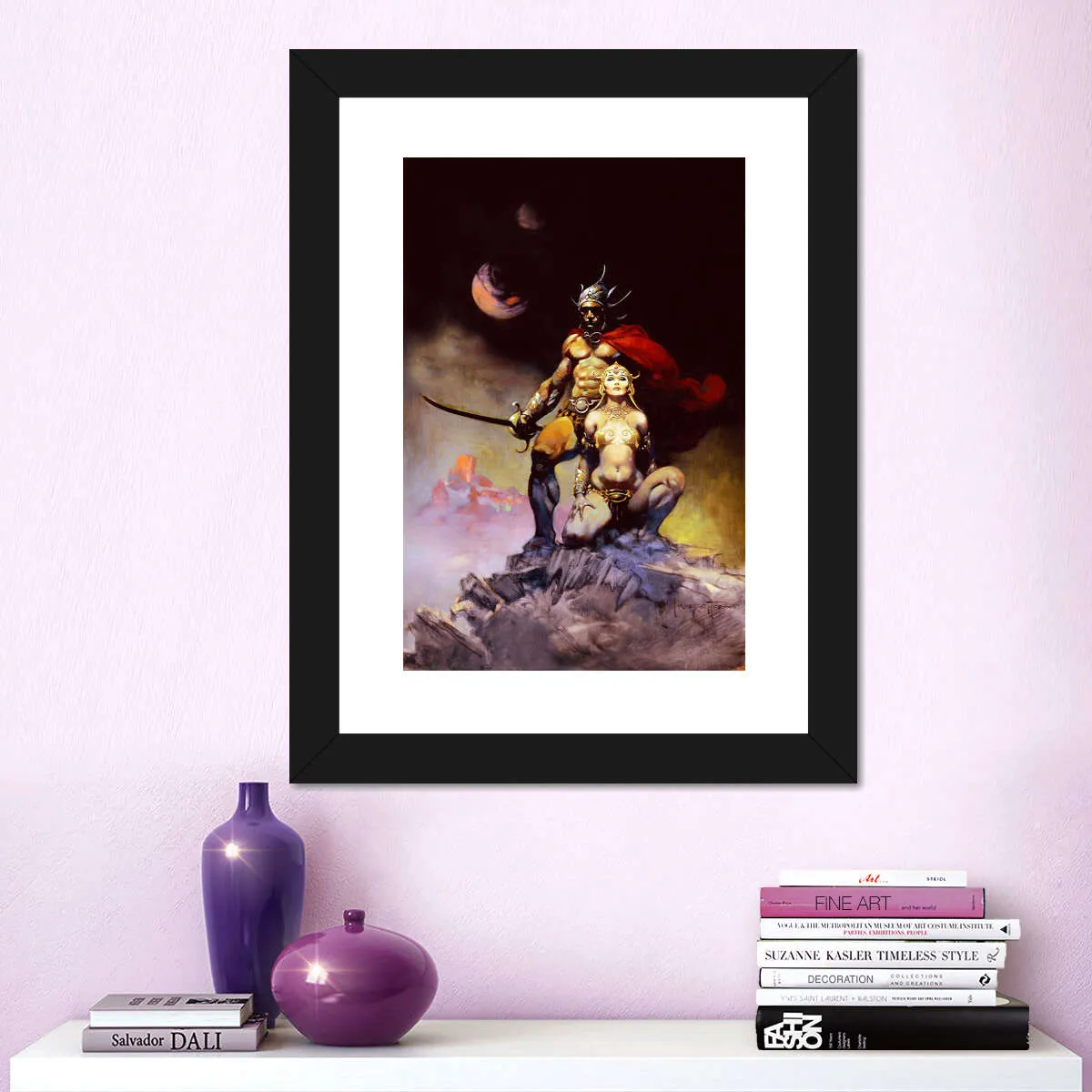 A Fighting Man Of Mars Wall Art