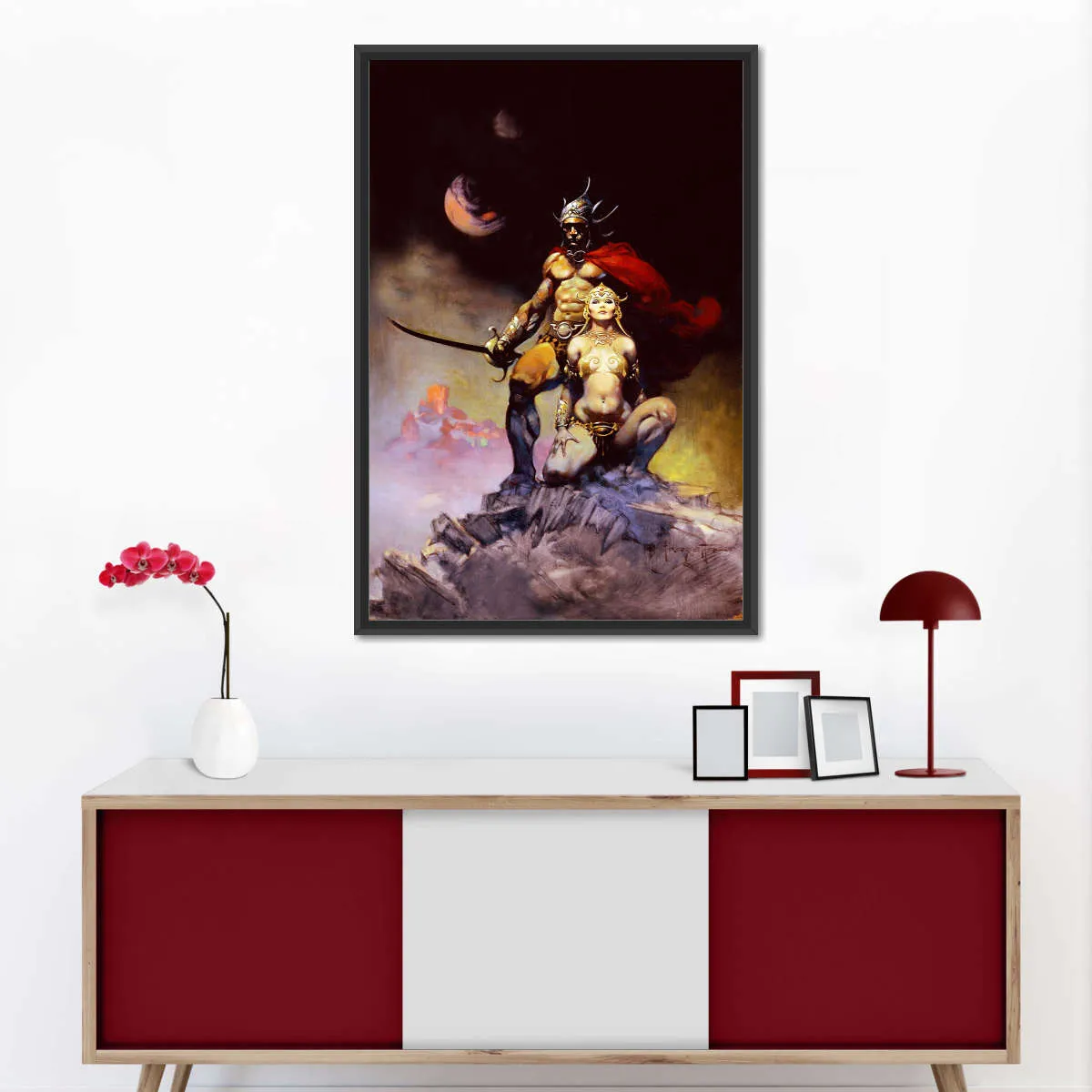 A Fighting Man Of Mars Wall Art