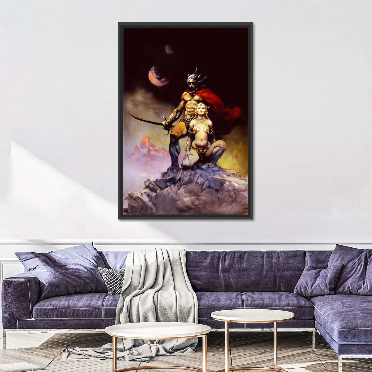 A Fighting Man Of Mars Wall Art