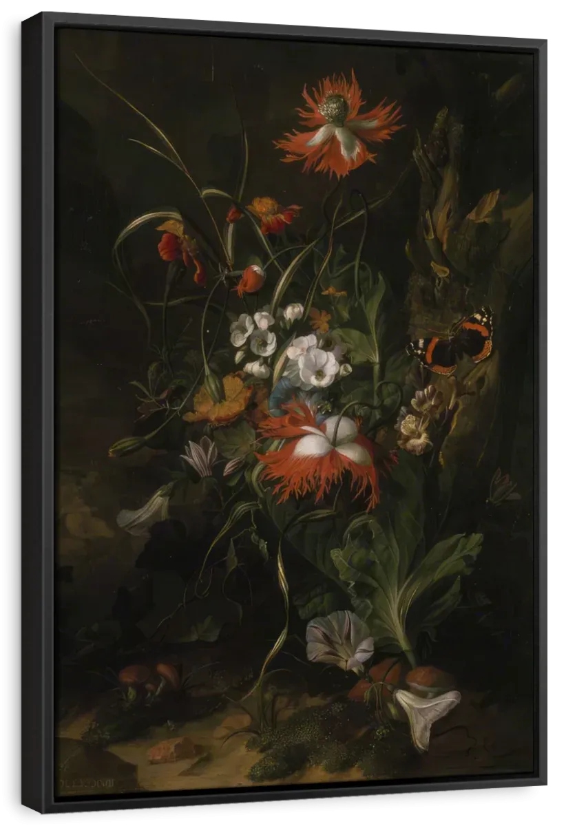 A Forest Floor - Still Life Of Flowers Wall Art