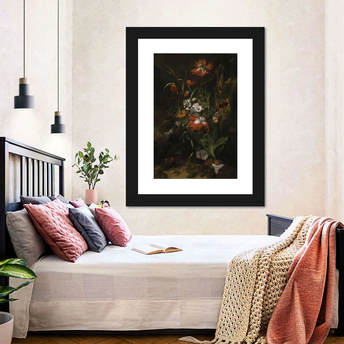 A Forest Floor - Still Life Of Flowers Wall Art