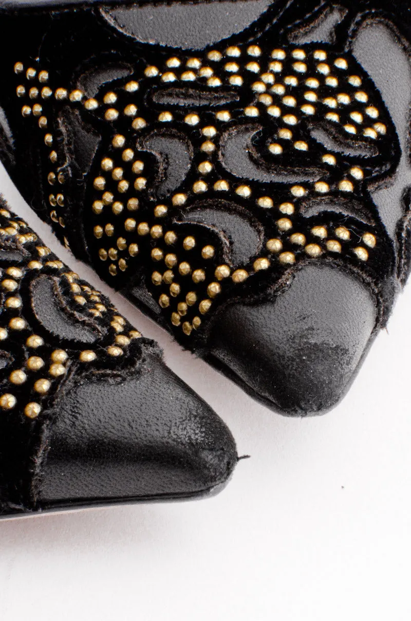 ABEL STUDDED STILETTOS