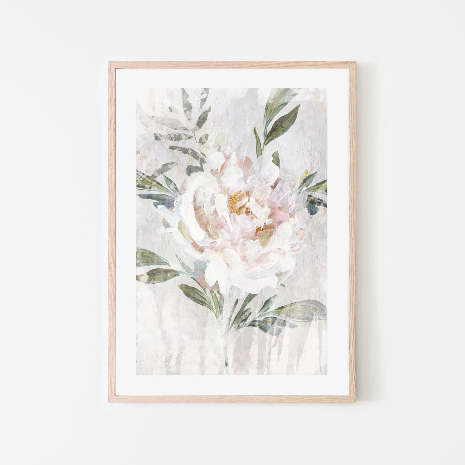 Abstract Peony, Style A , By Nina Blue