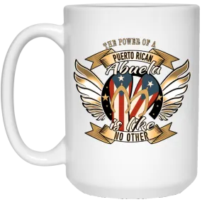 Abuela Power 15 oz. White Mug