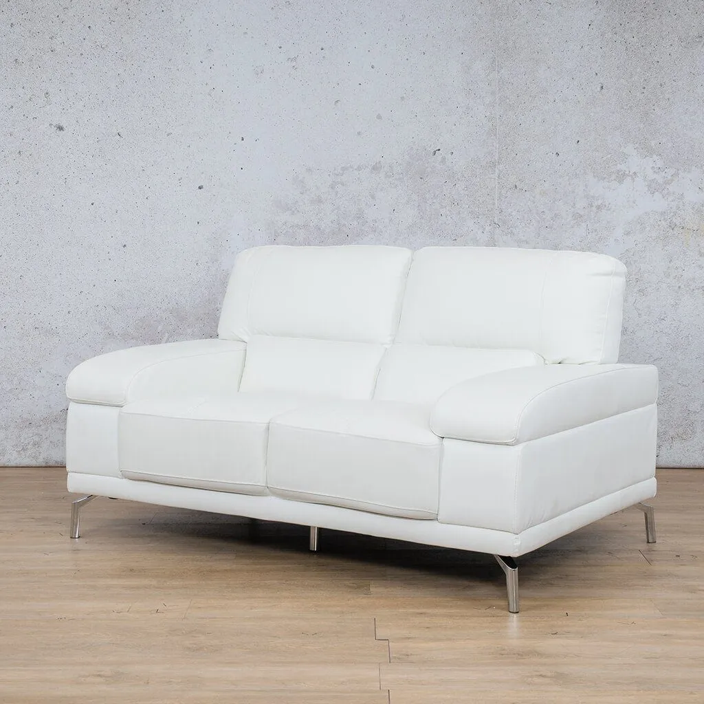 Adaline 2 Seater Leather Sofa