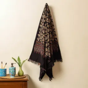 Ajrakh Block Printed Handloom Cotton Towel