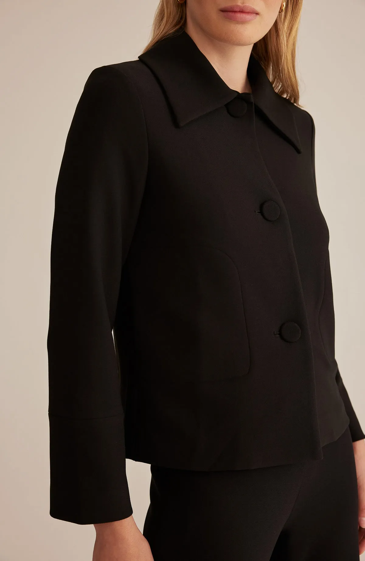 Alba Crêpe Jacket